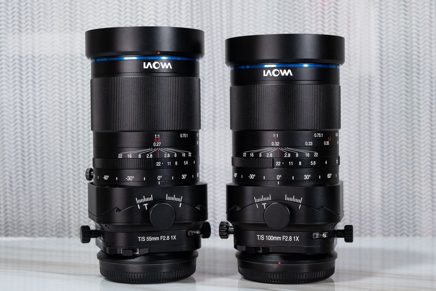 Lawoa FF II 55 y 100 mm f/2,8 Tilt-Shift 1x Macro