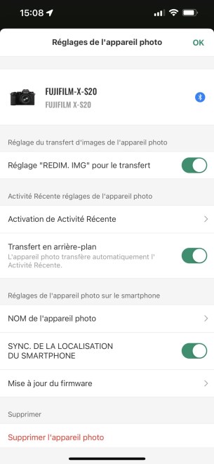 Solo se copian los archivos JPG a través de Wi-Fi