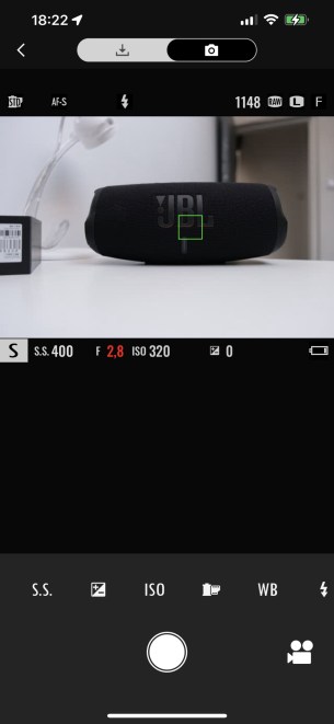 Prueba de Fuji X-S20