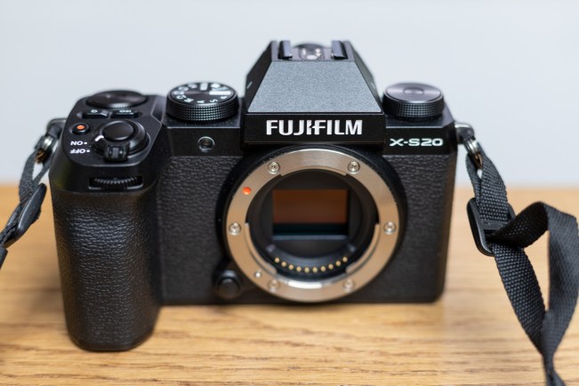 El sensor Fuji X-S20