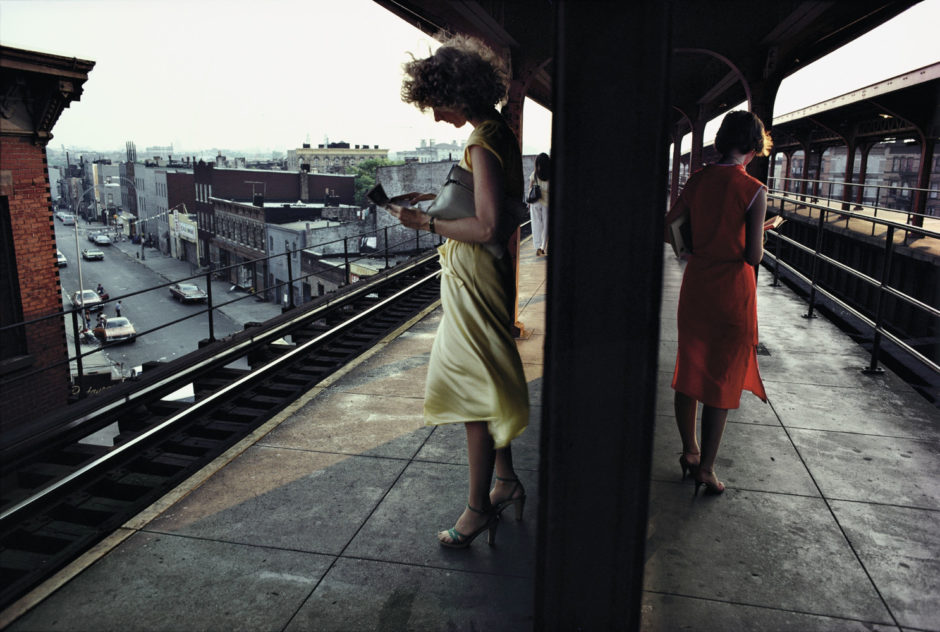 © Bruce Davidson - Fotos Magnum - "EE.UU., Nueva York, 1980, Metro"