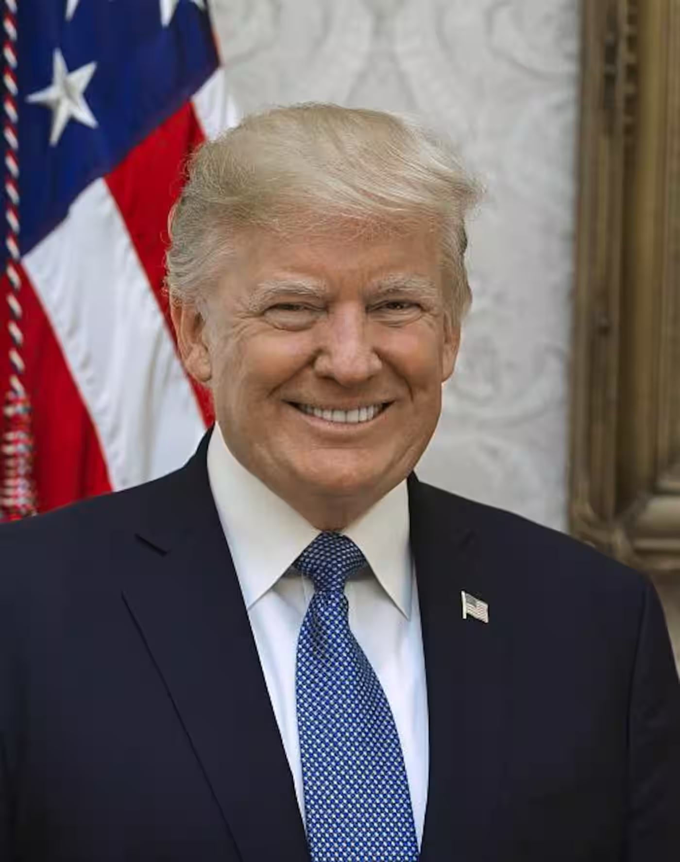 Retrato oficial Donald Trump 2017