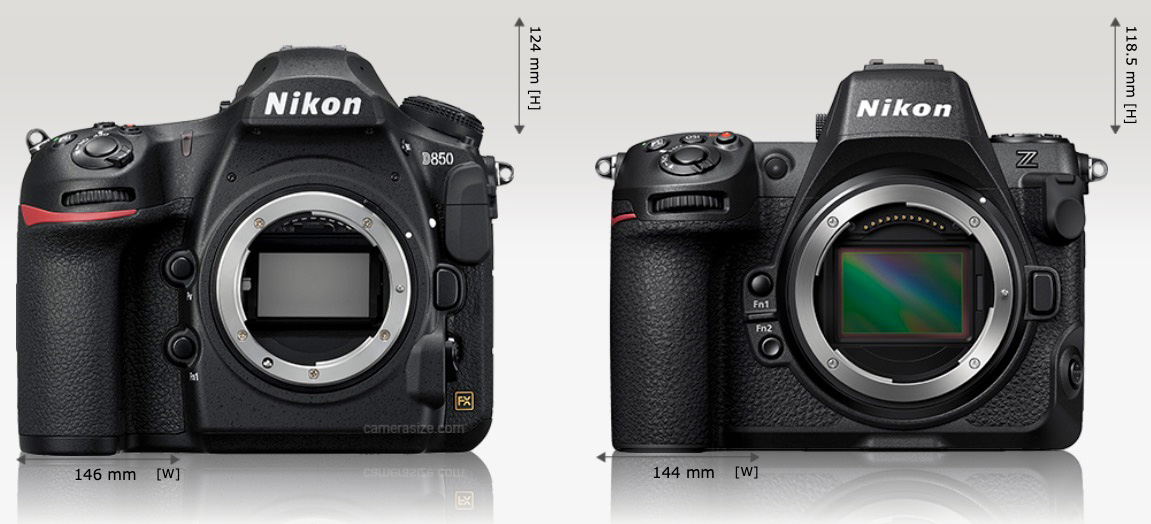 Prueba Phototrend Nikon Z8 vs D850