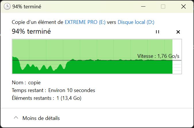 Pruebe SanDisk Extreme Pro USB 4