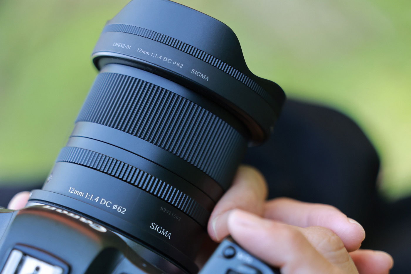 Sigma 12 mm f/1,4 DC Contemporáneo